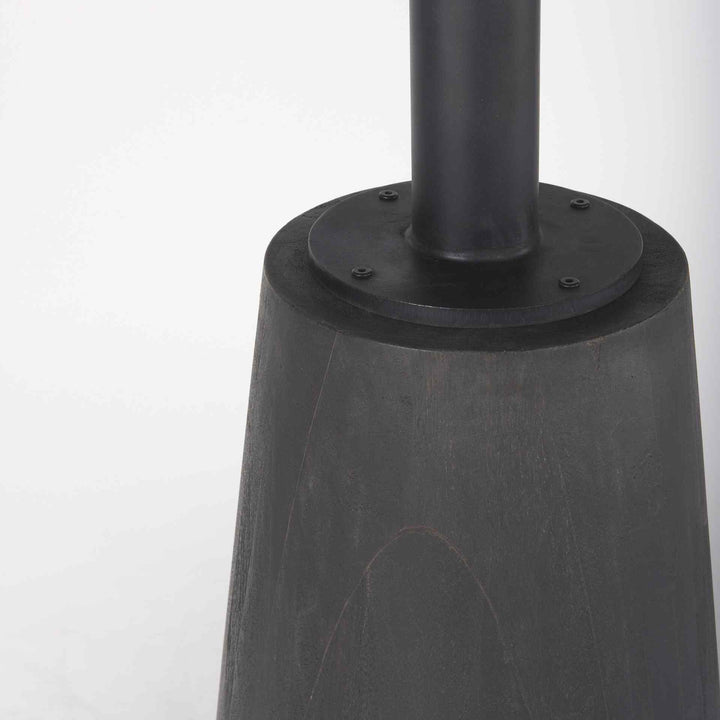 Maxwell Wooden Round Bistro Table-Dining Tables-Mercana-LOOMLAN