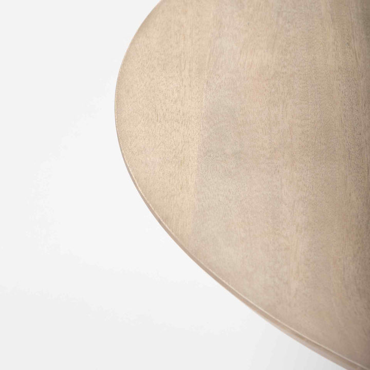Maxwell Wooden Round Bistro Table-Dining Tables-Mercana-LOOMLAN