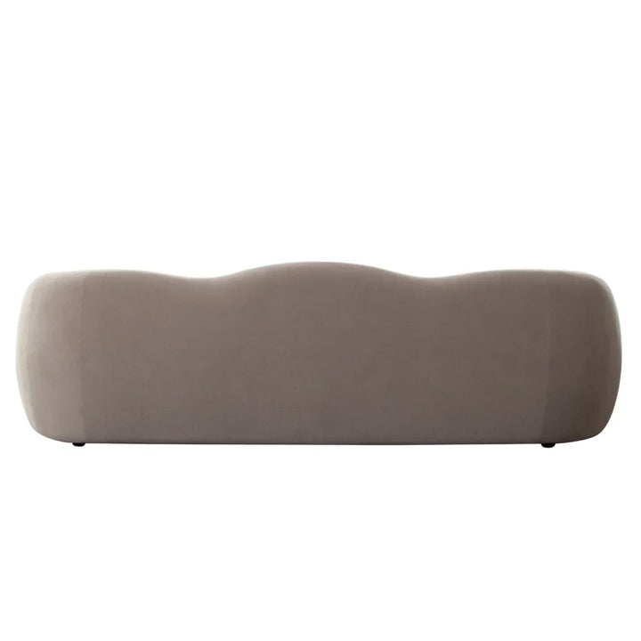Maya Mink Performance Velvet Modern Sofa - LOOMLAN - Diamond Sofa - Sofas & Loveseats