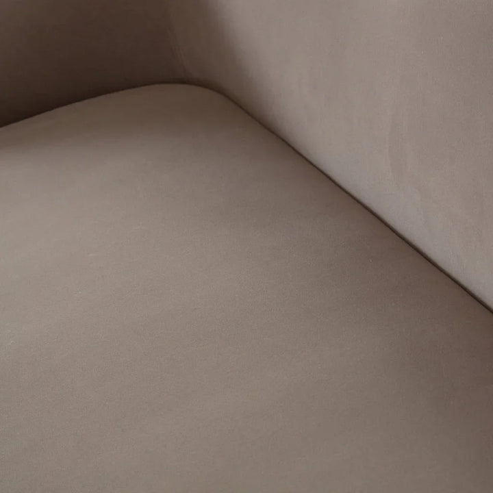 Maya Mink Performance Velvet Modern Sofa - LOOMLAN - Diamond Sofa - Sofas & Loveseats