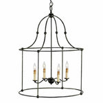 Mayfair Fitzjames Black Large Lantern