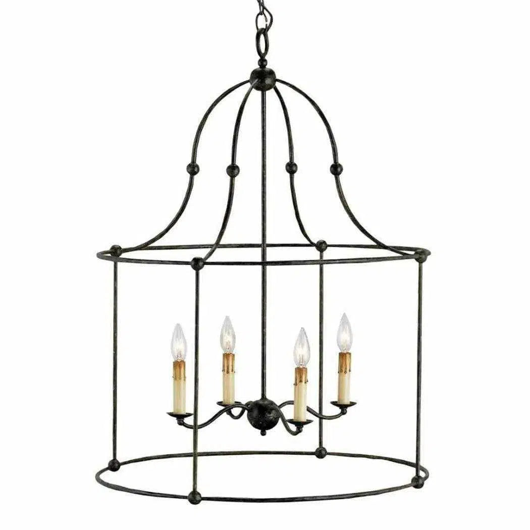 Mayfair Fitzjames Black Large Lantern