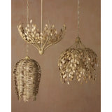 Maypan 6-Light Coco Shell Pendant