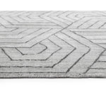 Mazey Hand-Loomed Grey Rug