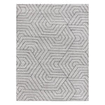 Mazey Hand-Loomed Grey Rug