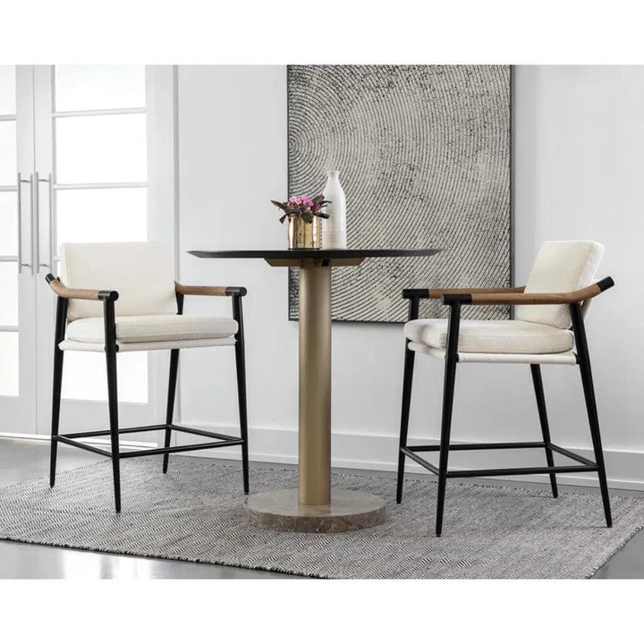 Meadow Fabric Counter Stool - LOOMLAN - SUNPAN - Counter Stools