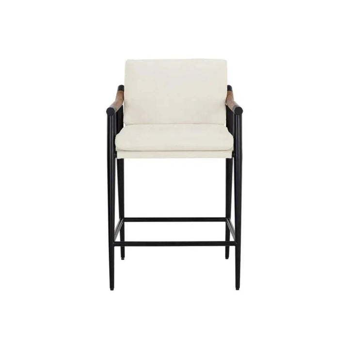 Meadow Fabric Counter Stool - LOOMLAN - SUNPAN - Counter Stools