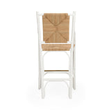 Mecklenburg Rattan Frame Bar Stool-Bar Stools-Chelsea House-LOOMLAN