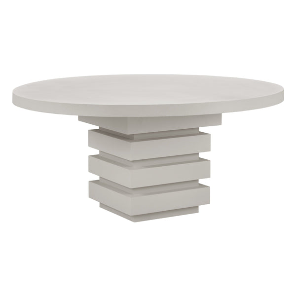 Meditation Round Dining Table - Round Outdoor Dining Table-Outdoor Dining Tables-Seasonal Living-LOOMLAN
