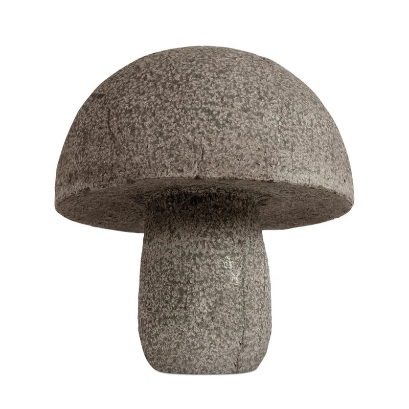 Granite Stone Textured Outdoor Mushroom Sculpture