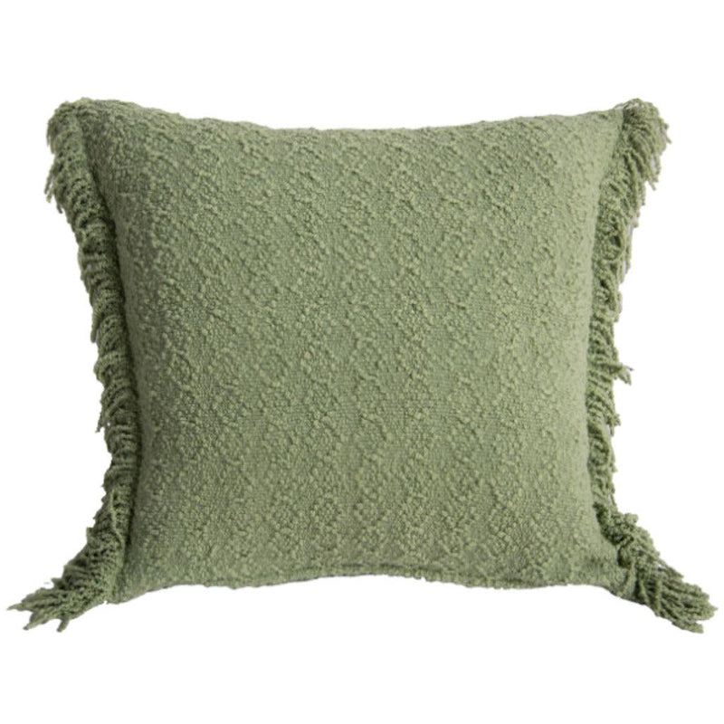 Medow Boho Throw Pillow With Down Insert-Throw Pillows-LOOMLAN-LOOMLAN