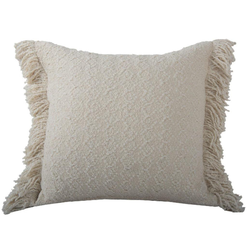 Medow Boho Throw Pillow With Down Insert-Throw Pillows-LOOMLAN-LOOMLAN