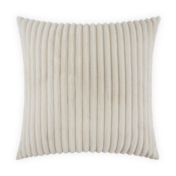 Megga Pillow - Ivory-Throw Pillows-D.V. KAP-LOOMLAN