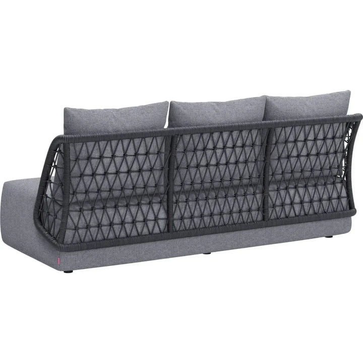 Mekan Gray Sofa - LOOMLAN - Zuo Modern - Outdoor Sofas & Loveseats