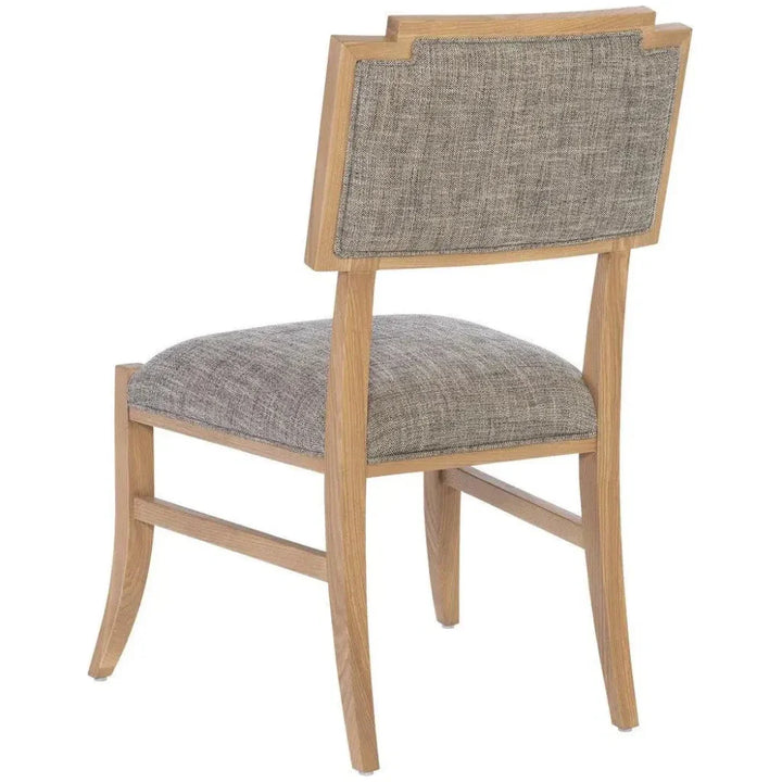 Melanie Blonde Wood Brown Armless Side Chair - LOOMLAN - Currey & Co - Accent Chairs