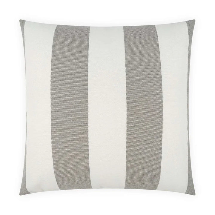 Melbourne Handmade Outdoor Pillow-Outdoor Pillows-D.V. Kap-Grey-Square-LOOMLAN