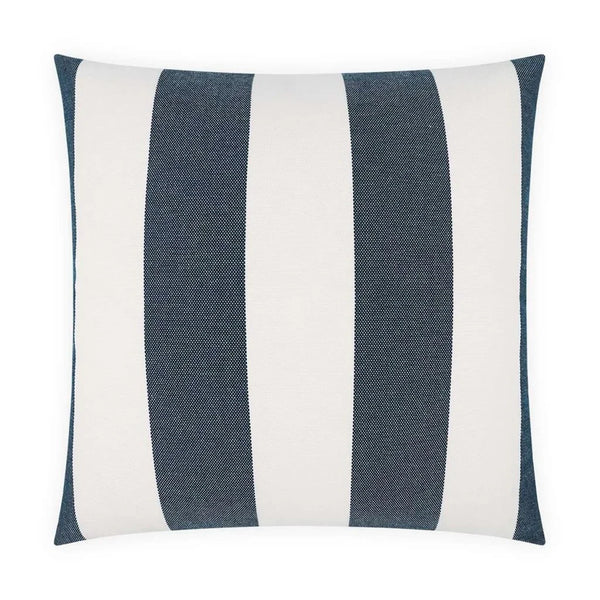 Melbourne Handmade Outdoor Pillow-Outdoor Pillows-D.V. Kap-Blue-Square-LOOMLAN