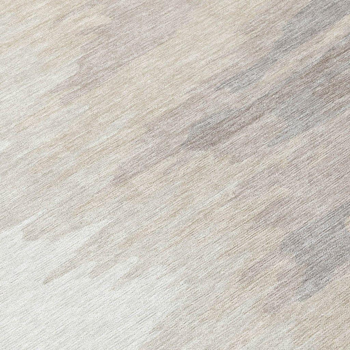 Meleya Ivory Washable Indoor-Outdoor Rug-Outdoor Rugs-LOOMLAN Rugs-LOOMLAN