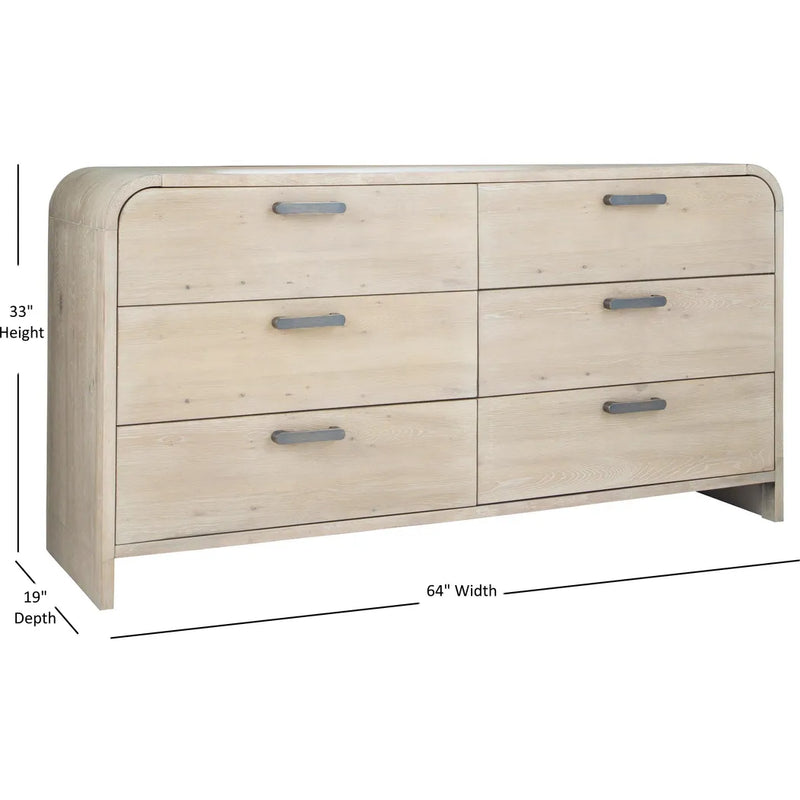 Melia 6-drawer Dresser