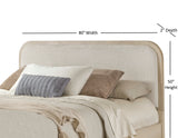 Melia King Upholstered Headboard-Beds-Panama Jack-LOOMLAN