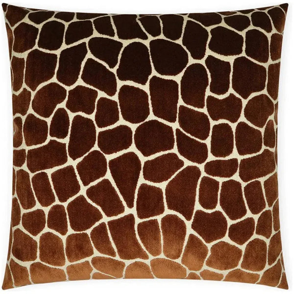 Melman Rust Animal Copper Large Throw Pillow Insert - LOOMLAN - D.V. Kap - Throw Pillows