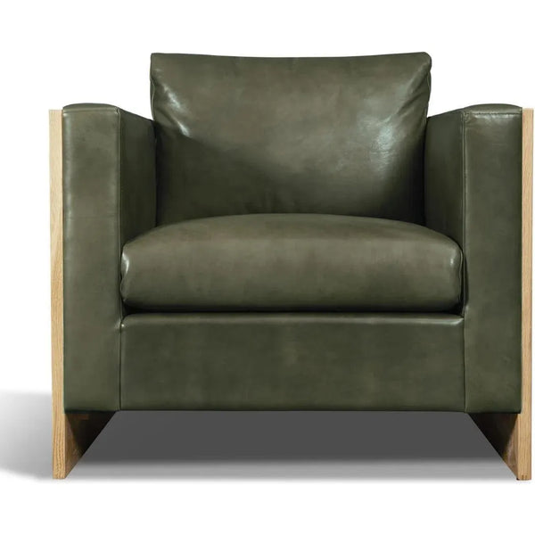 Mendenhall Premium Leather Club Chair