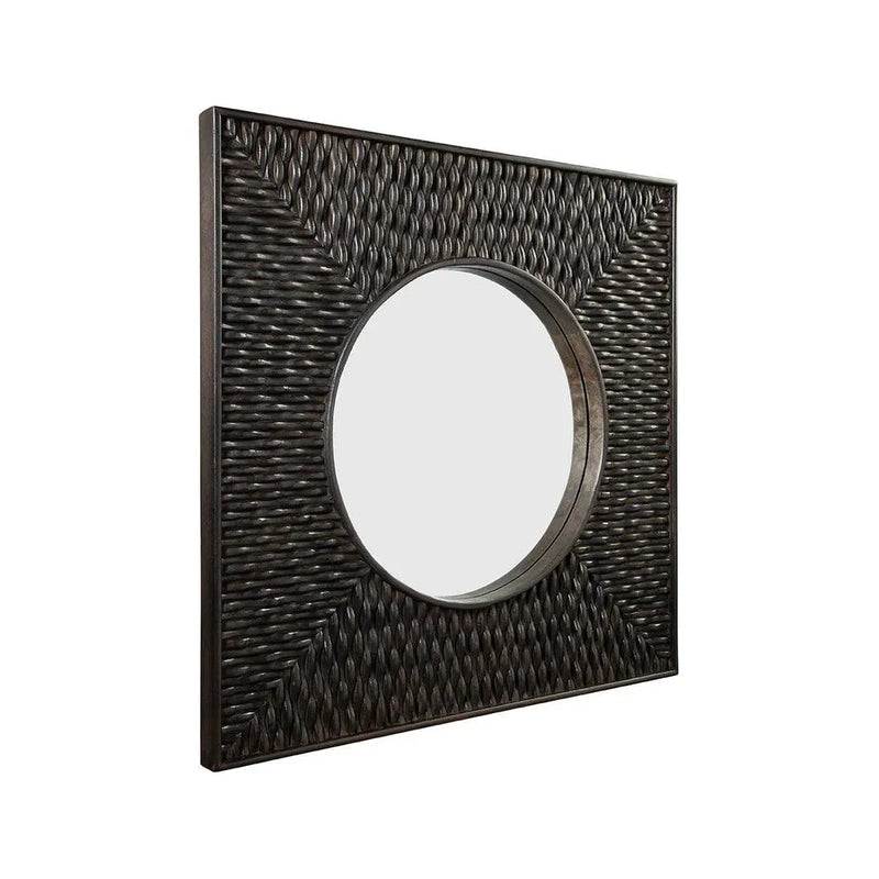 Mendez Wooden Framed Wall Mirror