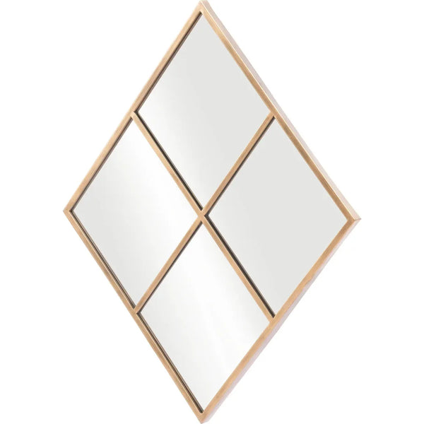 Meo Mirror Gold Wall Mirrors LOOMLAN By Zuo Modern