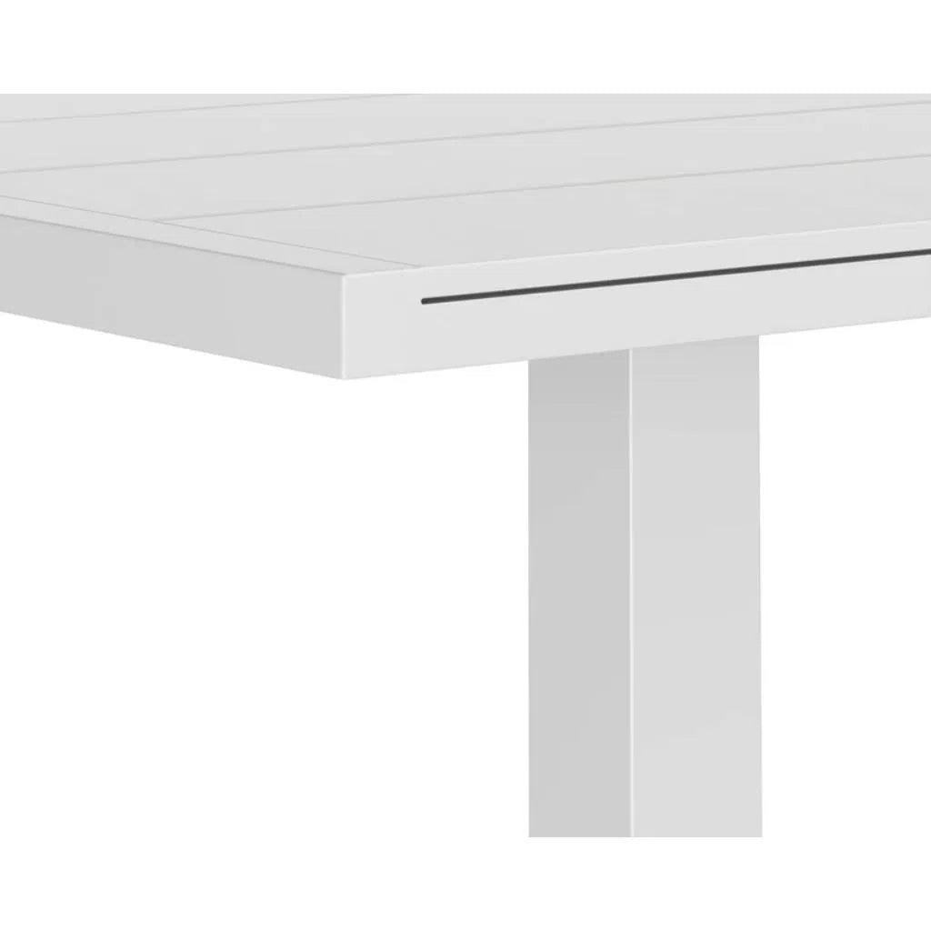 Merano Aluminum Outdoor Square Bar Table