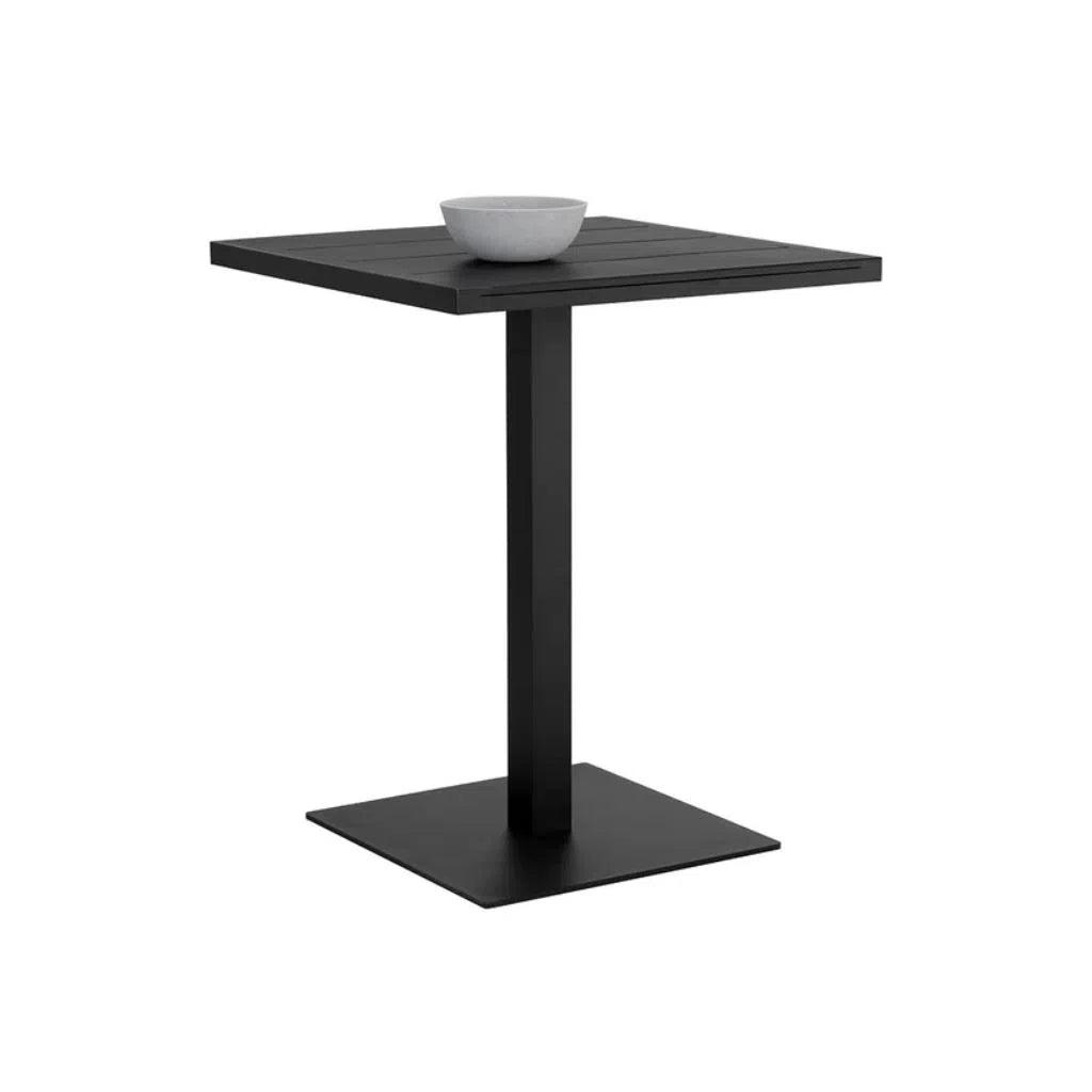 Merano Aluminum Outdoor Square Bar Table