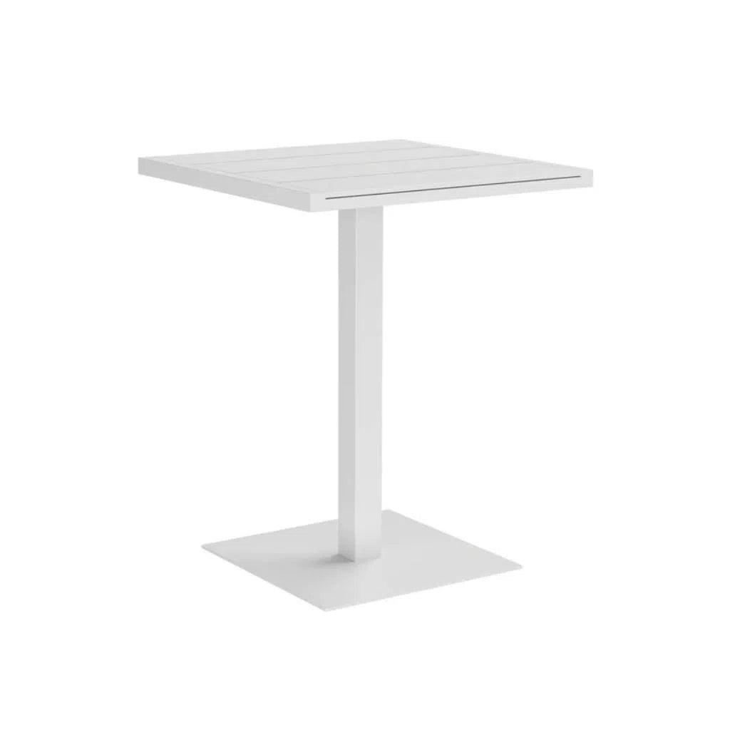 Merano Aluminum Outdoor Square Bar Table