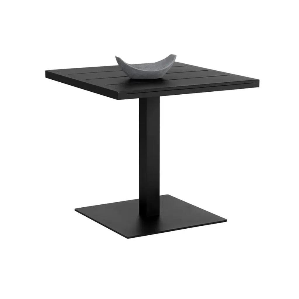 Merano Aluminum Outdoor Square Bistro Table