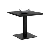 Merano Aluminum Outdoor Square Bistro Table-Outdoor Dining Tables-SUNPAN-LOOMLAN