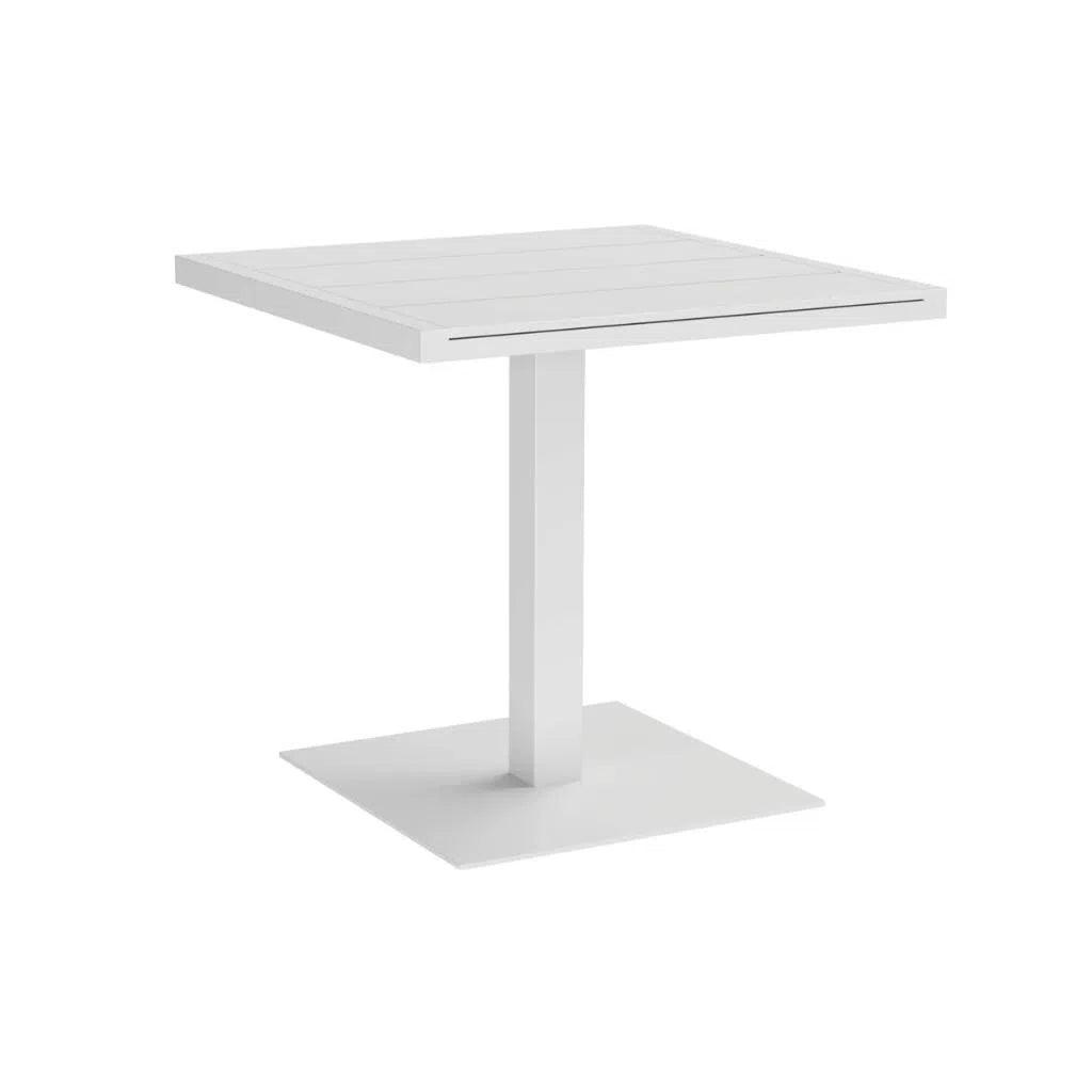 Merano Aluminum Outdoor Square Bistro Table