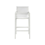 Merano Fabric Modern Outdoor Barstool