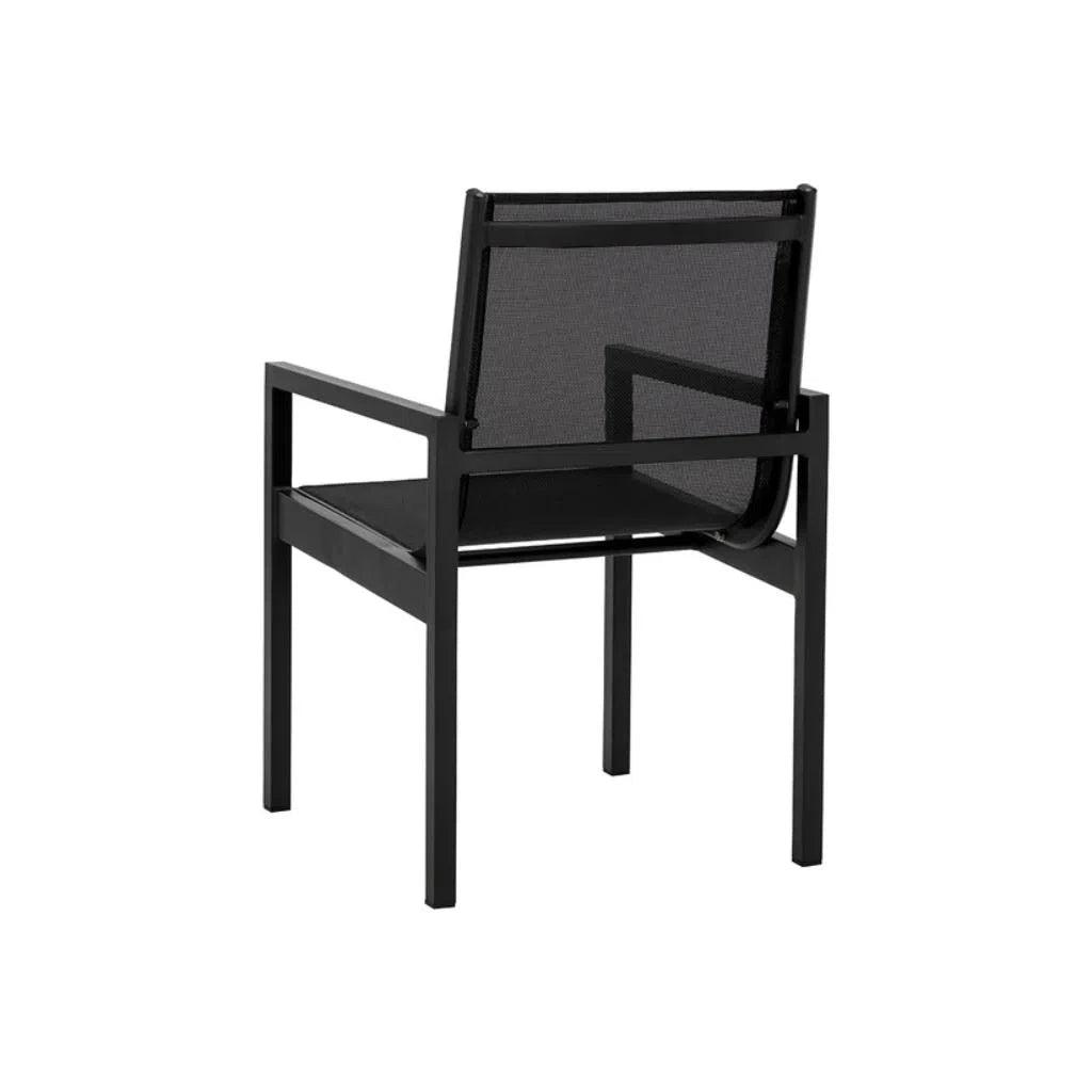 Merano Fabric Outdoor Dining Armchair 2PC