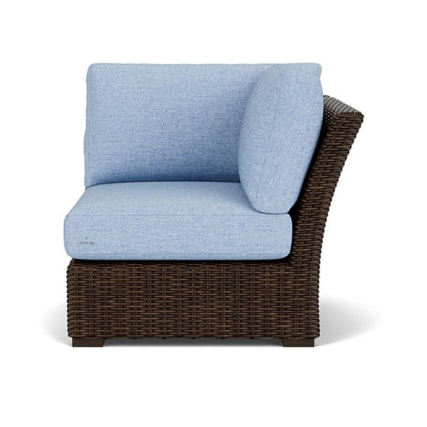 Mesa Corner Sectional Premium Wicker Furniture Outdoor Modulars LOOMLAN By Lloyd Flanders