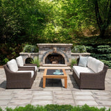 Mesa Lounge Chair Premium Wicker Furniture Outdoor Accent Chairs LOOMLAN By Lloyd Flanders
