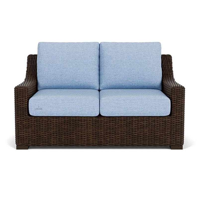 Mesa Loveseat Premium Wicker Furniture Outdoor Sofas & Loveseats LOOMLAN By Lloyd Flanders