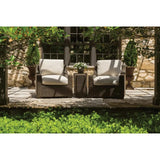 Mesa Wedge Table Premium Wicker Furniture-Outdoor Modulars-Lloyd Flanders-LOOMLAN