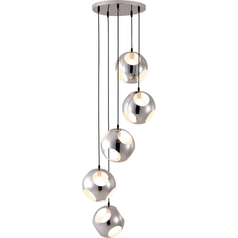 Meteor Shower Ceiling Lamp Chrome