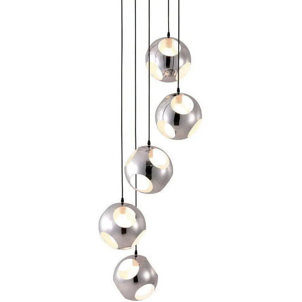 Meteor Shower Ceiling Lamp Chrome