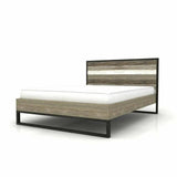 Metro Havana Natural Reclaimed Wood Platform Bed