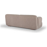 Metro Kuma Fabric Upholstered Sofa