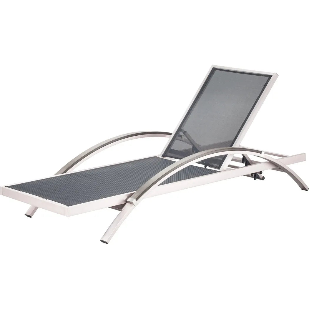 Metropolitan Outdoor Chaise Lounge Aluminum