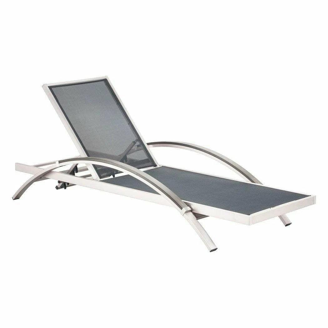 Metropolitan Outdoor Chaise Lounge Aluminum