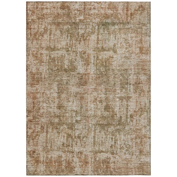 Mezzara Beige Washable Indoor - Outdoor Rug - LOOMLAN - LOOMLAN Rugs - Outdoor Rugs