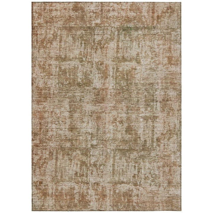 Mezzara Beige Washable Indoor - Outdoor Rug - LOOMLAN - LOOMLAN Rugs - Outdoor Rugs