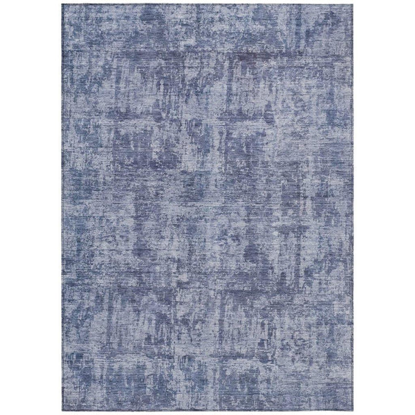 Mezzara Blue Washable Indoor - Outdoor Rug - LOOMLAN - LOOMLAN Rugs - Outdoor Rugs