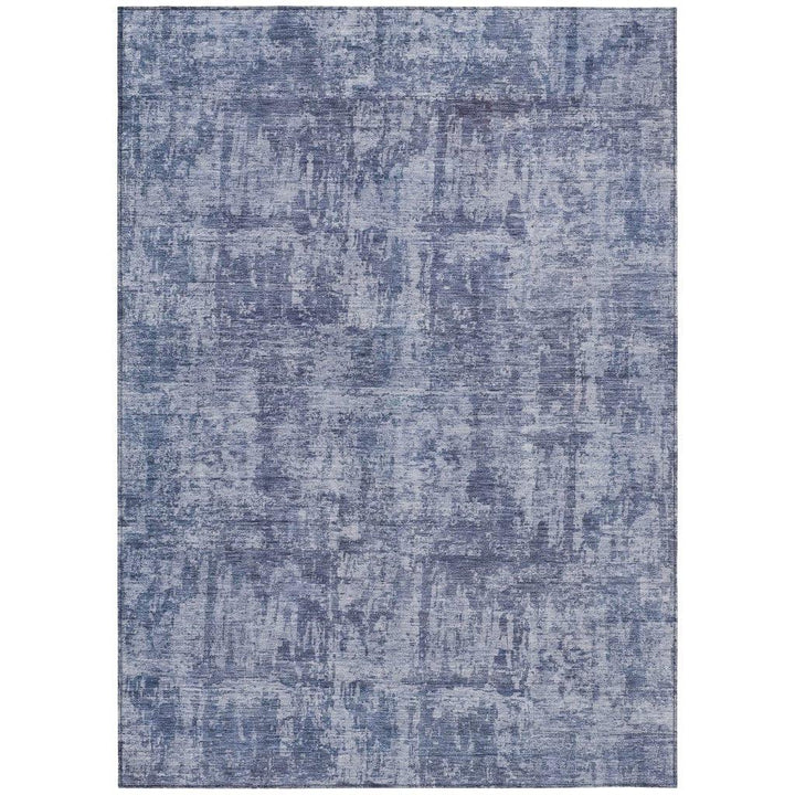 Mezzara Blue Washable Indoor - Outdoor Rug - LOOMLAN - LOOMLAN Rugs - Outdoor Rugs